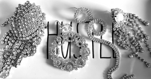 Diamond earrings glacier tassel. - Sold by Embellishd by Zee